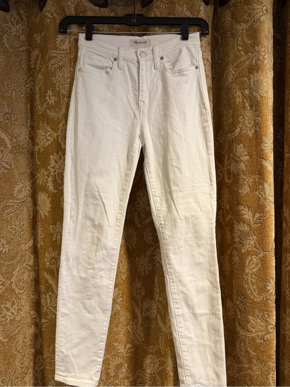 Madewell White Skinny Jeans white size 25